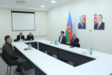 Chairman of” azeristiliktechizat " OJSC received citizens
