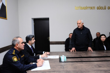 A field meeting was held with the residents of the village of Gasymbeyli