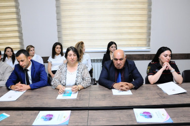 “Gender bərabərliyi  insan hüquqları” mövzusunda tədbir keçirilib