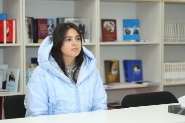Deputy minister receives citizens in Naftalan
