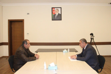 Növbəti vətəndaş qəbulu keçirilib