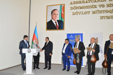“Aşıq Ələsgərin anım tədbirləri” layihəsi çərçivəsində ilk tədbir keçirilib