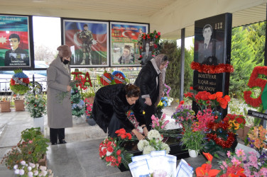 The grave of martyr Bakhtiyar Aslanov was visited
