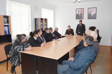 “Fövqəladə hallarla bağlı davranış qaydaları” mövzusunda maarifləndirici tədbir keçirilib