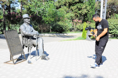 "REAL Vətən" çəkilişləri Naftalanda