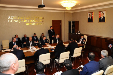 Council meeting held in Naftalan