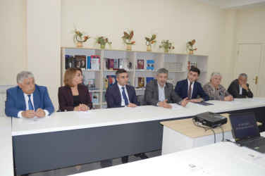 Beynəlxalq Ahıllar günü ilə bağlı tədbir