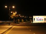 Ночные виды города Нафталан